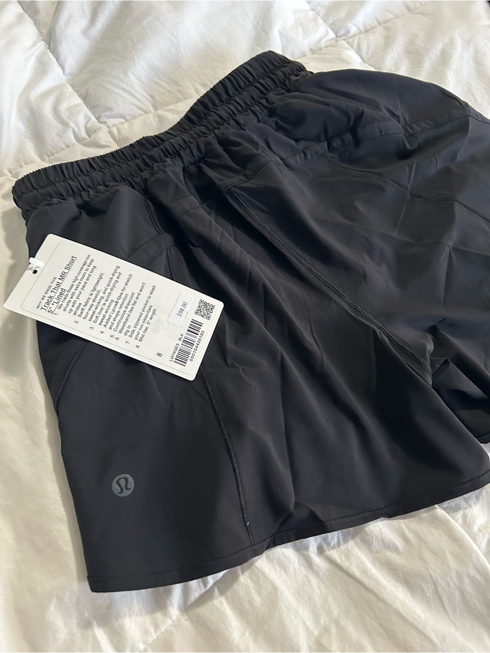 Lululemon Track That Mid-Rise Lined Short 5" Size 8 - Picture 7 of 11